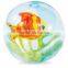 Cute beach ball with inflatable animal inside , new design beach ball