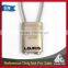 Quality supplier lock metal cable zamac car keyring