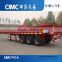 3Axles / 12tyres Cargo Side Wall Truck Trailer For Sale