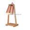 Modern Wooden Base Table Lamp, Classic Floor Standing Lamp for Indoor Use