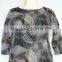 Plus size round neck ladies saree blouse hand designs