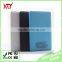 4000mah Lithium polymer battery power bank charger with wallet shapped design