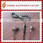 Metallic in ear mobile phone earphone colorful faces from Factory wholesale