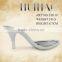 FH118 stable ABS plastic women high heel