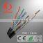 24AWG 4 Pair UTP CAT5E Cable with RG6 BC , High Transmission UTP CAT5E Ethernet Cable