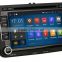 7 Inch 2 din HD 1024 600 car dvd player with GPS for VW skoda