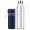 Wholesale High Quality Low Price Customize Outdoor Sports Fruit Infuser Insulated Borosilicate Glass Water Bottle