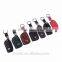 High-end customized genuine crocodile leather car key holder leather car key pouch with zipper