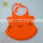 2016 Hot Funny design Waterproof Silicone baby bibs/100% Silicone baby bibs