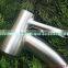 hot sale titanium MTB bike frame with handing brush finished mountain bike frame super light bicycle frame