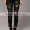 Psychedelic Patch Jeans Ripped Jeans with High Quality