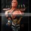 Hot online game characters Shao Kahn resin bust statue