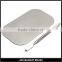 Stainless Steel Pro Oval Cosmetic Makeup Palette Spatula Makeup Artist Pallete Tool for Mix Foundation Shades