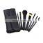 New Arrival 7Pcs Make Up Tools Pincel Maquiagem Superior Soft Cosmetic Makeup Brush Kit with Pouch Bag Case