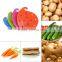 Double Sided Silicone Fruit and Vegetable Scrubber By Cestari Kitchen