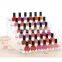 New Products Bespoke Clear Acrylic Nail Polish Display Racks Wholesale