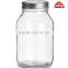 Hot selling 1000ml glass mason storage jar with screw top lid