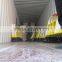 China traffic product yellow plastic safety barrier on road with great price