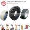 scissor lift solid tire wheel manufacturer china 10-16.5 12x4 323x100