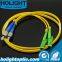 Optical Fiber Jumper Cable FC to E2000A Duplex Sm Yellow