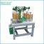 Three strands twisted rope braiding lace making machine
