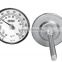 Bimetal Thermometer Stainless Steel Construction Type TI.20 - OEM Industrial Thermometer