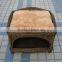 wicker dog basket