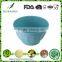 Biodegradable Quality assurance bamboo fiber round dinnerware bowl sets