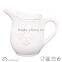 Delicate creamy White Emboss Crockery Stoneware Houseware dots pattern Pitcher