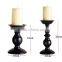 Black Metallic Candle Holder Candlestick