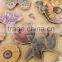 3D Elegant Lily & Sunflower & Butterfly Design Sticker, Decorative Glitter Sticker with Color Gems/Rhinestone