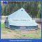 Large Size Bule Color Waterproof Canvas Bell Tent Wholesale