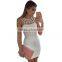 New Women Summer Sexy Sleeveless Party Cocktail Lace Evening Bodycon Mini Dress