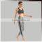 Custom Logo Pro Performance Women Racer White Plus Size Cheerleading Sports Bra