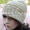 knitted beret hat
