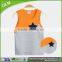 95% cotton ,5% Spandex children gym wear fitness tank top