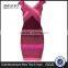 MGOO Wholesale Beautiful Women Dress Custom OEM/ODM Deep V Neck Bandage Dress Sexy Party Red Color Dress H701