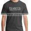 China manufacture 160gsm 100% Ring Spun Cotton Custom T shirt Printing
