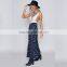 Hottest gypsy lady clothing boho chic latest printed wrap maxi skirt