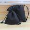 High Quality Black Color Drawstring Hermp Fabric Bags