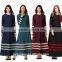 fancy lace muslim dress /ql new design lace muslim Arabian middle east lace abaya kaftandress/ islamic muslim women dress