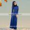 women elegance muslim dress/xgr multi color f hemp abaya kaftan dresses/ pink islamic muslim women dress