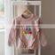 B40896A 2017 autumn baby girls clothes ice cream patterns sweaters