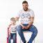 Player 1 & Player 2 Dad and Me Matching Set Cartoon T-Shirt Bodysuit Clothing