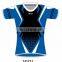 Low MOQ trendy sublimation customized rugby jersey