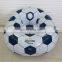ICTI Approved Professional Adult and Kids Promotional Phthalate Free ASTM EN71 PVC football inflatable sofa/ air chair
