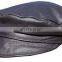 Black Genuine Leather Newsboy Cap Hat