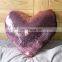 Professional customized reversible sequin fabric DIY cushion cover