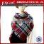 Oversize 100% acrylic tartan Blanket Scarf Wholesale