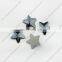 Flat back fancy crystal star shape glass stones for jewelry making